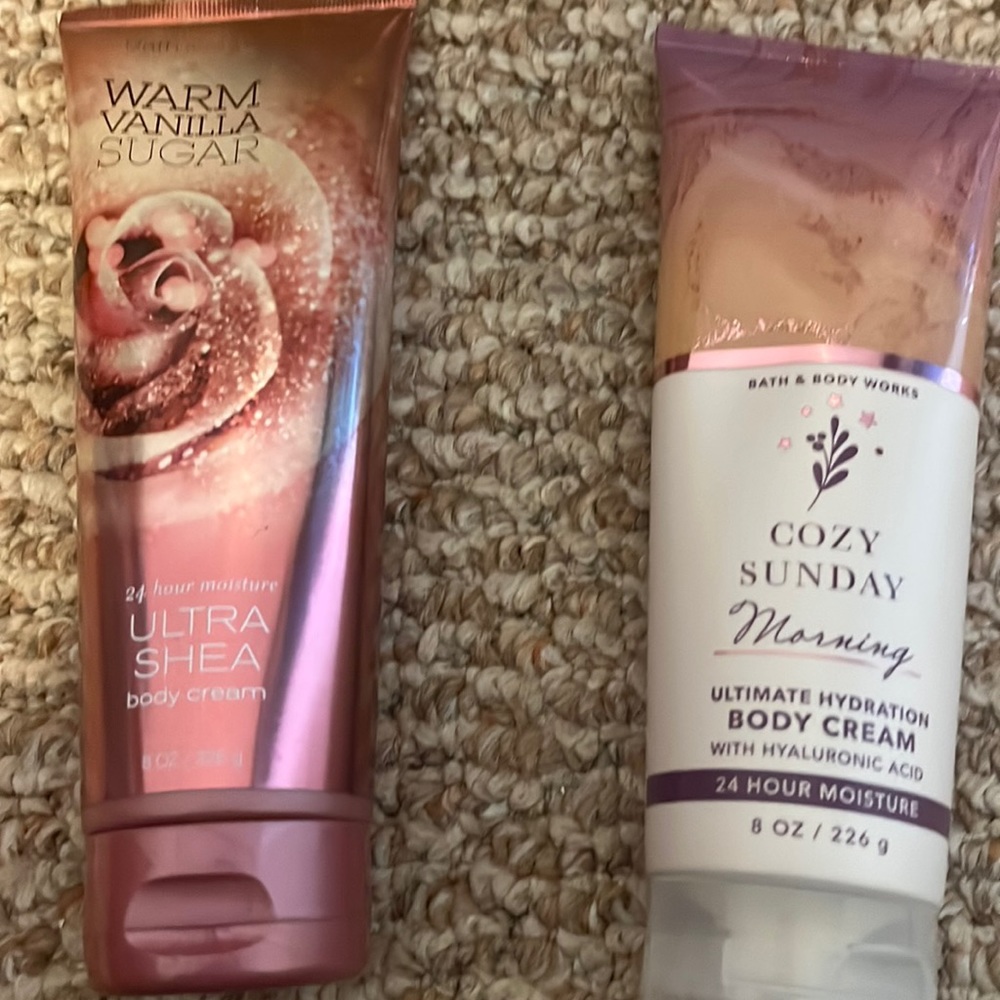 Bath and body works body cream